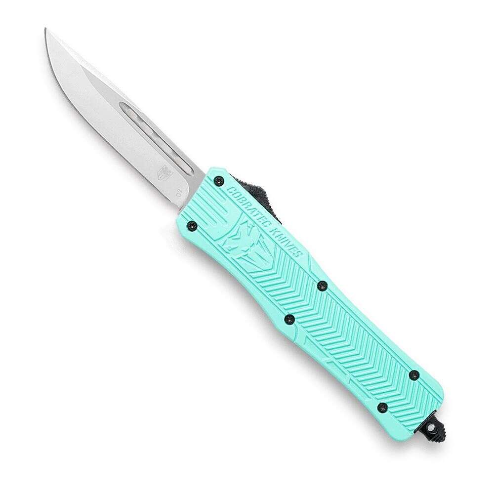 Knives Cobratec Knives 4.50" MED TIFFANY BLUE CTK-1 DROP NOT SERR • Model: 4.50"